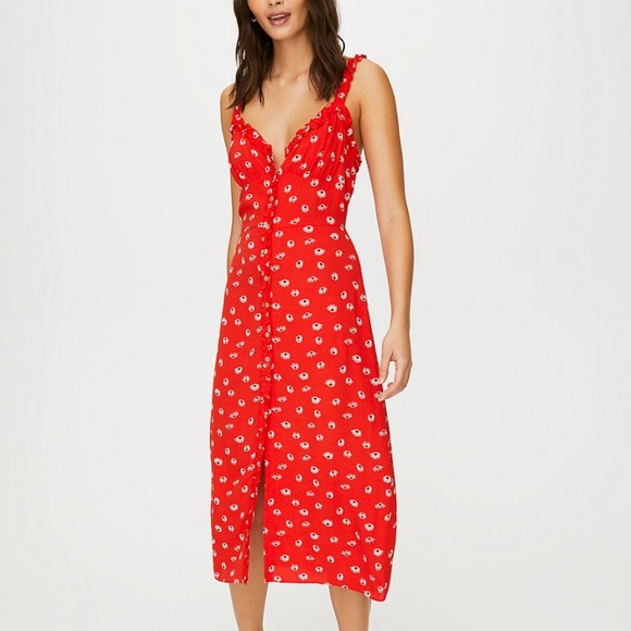 Aritzia Dresses & Skirts - ARITZIA Wilfred - Red Heartthrob Dress